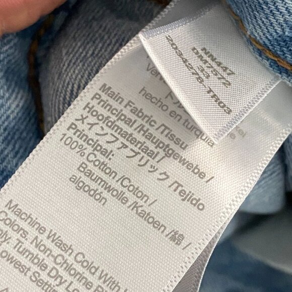 Madewell Denim Split Hem Maxi Skirt in Merrimon Wash Womens Size 33 - Picture 7 of 10